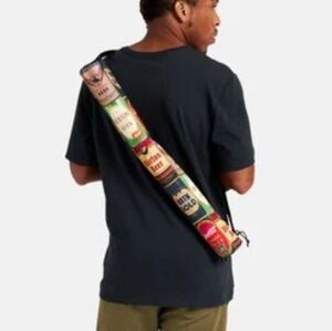NEW! Burton Beercuda Insulated Beverage Holder Sling – Hamburger Print – NWT‎
